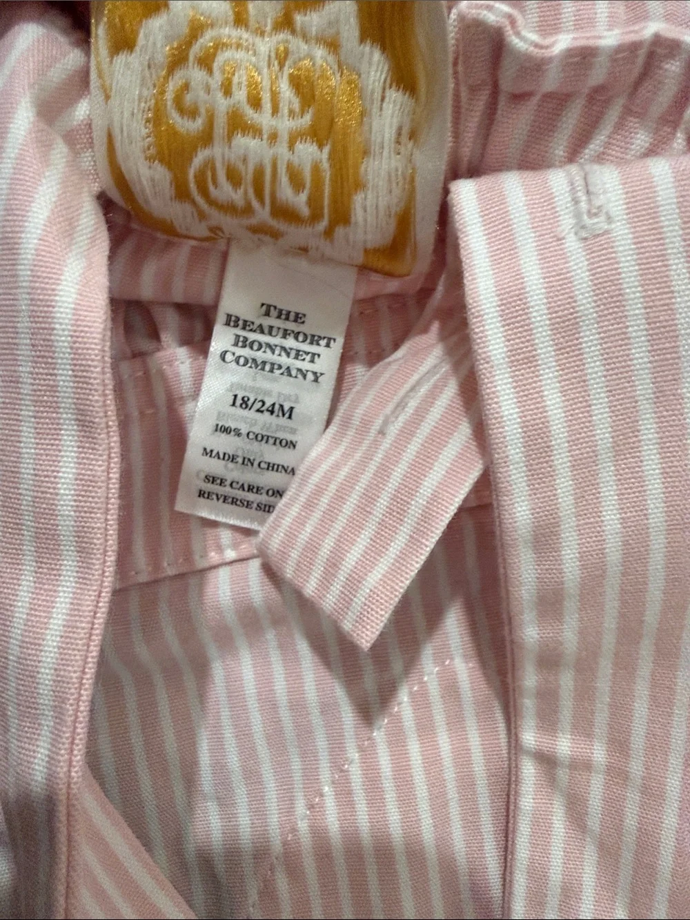 The Beaufort Bonnet Company always hung
